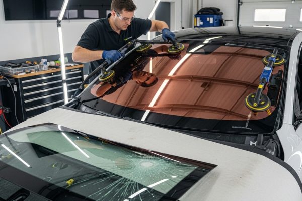 Troca de Para Brisa Estacao Auto Vidros